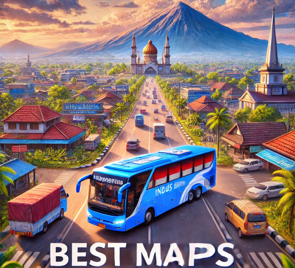 Maps 1 Best Maps of Bus Simulator Indonesia Mod APK 1 1 4 4